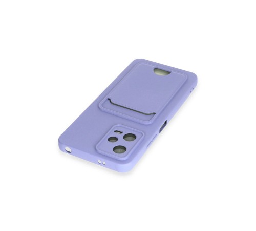 Xiaomi Poco X5 5G Kılıf Kelvin Kartvizitli Silikon - Lila Xiaomi Poco X5 5G Kılıf Kelvin Kartvizitli Silikon - Lila
