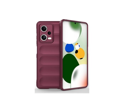 Xiaomi Poco X5 5G Kılıf Optimum Silikon - Bordo Xiaomi Poco X5 5G Kılıf Optimum Silikon - Bordo