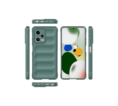 Xiaomi Poco X5 5G Kılıf Optimum Silikon - Koyu Yeşil Xiaomi Poco X5 5G Kılıf Optimum Silikon - Koyu Yeşil