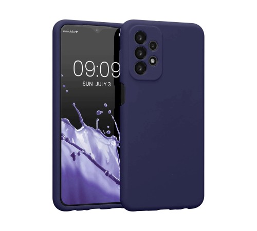 Samsung Galaxy A23 4G Kılıf First Silikon - Lacivert