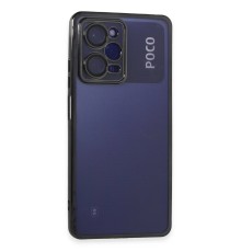 Xiaomi Poco X5 Pro 5G Kılıf Razer Lensli Silikon - Siyah