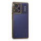 Xiaomi Poco X5 Pro 5G Kılıf Razer Lensli Silikon - Gold