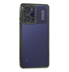 Xiaomi Poco X5 Pro 5G Kılıf Razer Lensli Silikon - Yeşil