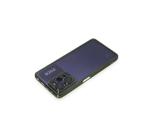 Xiaomi Poco X5 Pro 5G Kılıf Razer Lensli Silikon - Yeşil