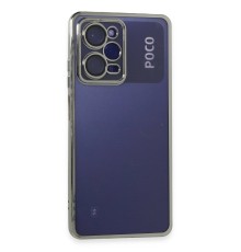 Xiaomi Poco X5 Pro 5G Kılıf Razer Lensli Silikon - Gümüş