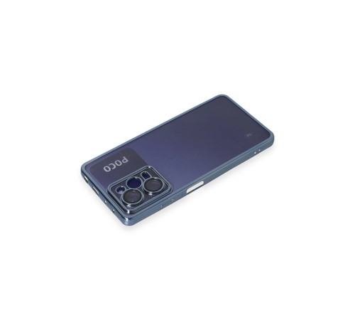 Xiaomi Poco X5 Pro 5G Kılıf Razer Lensli Silikon - Açık Mavi