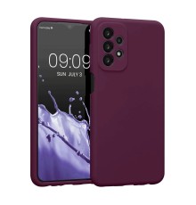Samsung Galaxy A23 4G Kılıf First Silikon - Mor