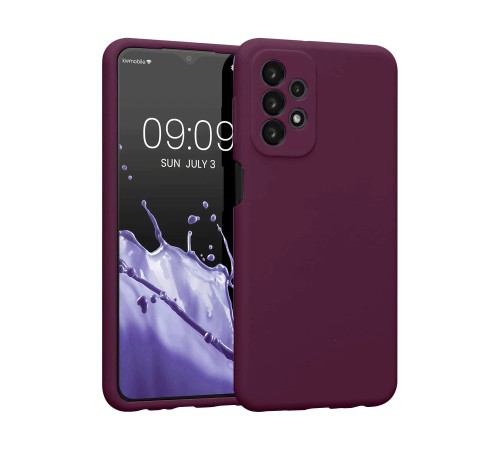 Samsung Galaxy A23 4G Kılıf First Silikon - Mor