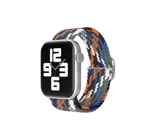 Apple Watch 38mm Star Kordon - Gri-Turuncu Apple Watch 38mm Star Kordon - Gri-Turuncu