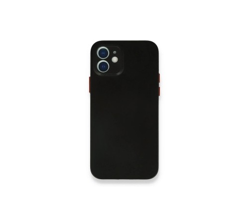 iPhone 12 Mini Kılıf PP Ultra İnce Kapak - Siyah