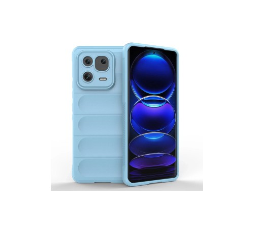 Xiaomi Mi 13 Kılıf Optimum Silikon - Sky Blue Xiaomi Mi 13 Kılıf Optimum Silikon - Sky Blue