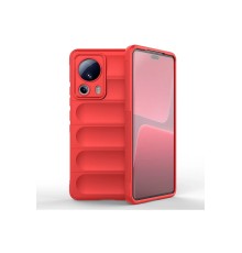 Xiaomi Mi 13 Lite Kılıf Optimum Silikon - Kırmızı
