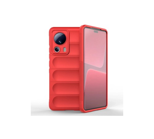 Xiaomi Mi 13 Lite Kılıf Optimum Silikon - Kırmızı Xiaomi Mi 13 Lite Kılıf Optimum Silikon - Kırmızı