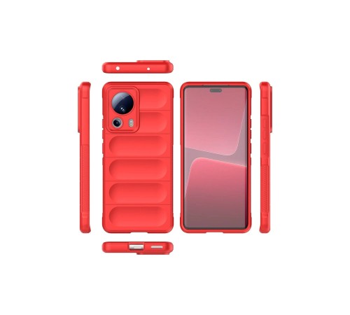 Xiaomi Mi 13 Lite Kılıf Optimum Silikon - Kırmızı Xiaomi Mi 13 Lite Kılıf Optimum Silikon - Kırmızı