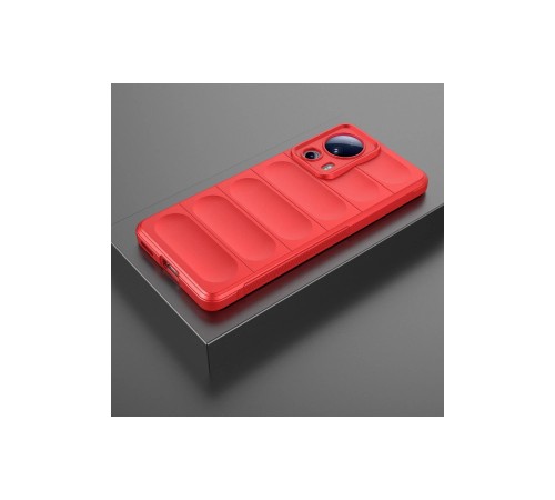 Xiaomi Mi 13 Lite Kılıf Optimum Silikon - Kırmızı Xiaomi Mi 13 Lite Kılıf Optimum Silikon - Kırmızı