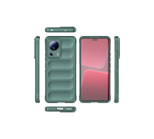 Xiaomi Mi 13 Lite Kılıf Optimum Silikon - Koyu Yeşil Xiaomi Mi 13 Lite Kılıf Optimum Silikon - Koyu Yeşil