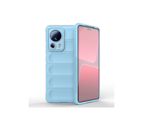 Xiaomi Mi 13 Lite Kılıf Optimum Silikon - Sky Blue Xiaomi Mi 13 Lite Kılıf Optimum Silikon - Sky Blue
