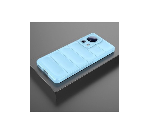 Xiaomi Mi 13 Lite Kılıf Optimum Silikon - Sky Blue Xiaomi Mi 13 Lite Kılıf Optimum Silikon - Sky Blue