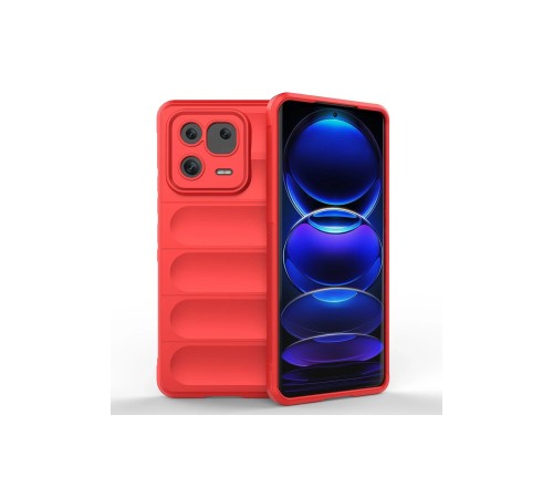Xiaomi Mi 13 Pro Kılıf Optimum Silikon - Kırmızı Xiaomi Mi 13 Pro Kılıf Optimum Silikon - Kırmızı
