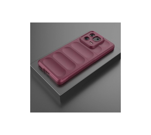 Xiaomi Mi 13 Pro Kılıf Optimum Silikon - Bordo Xiaomi Mi 13 Pro Kılıf Optimum Silikon - Bordo