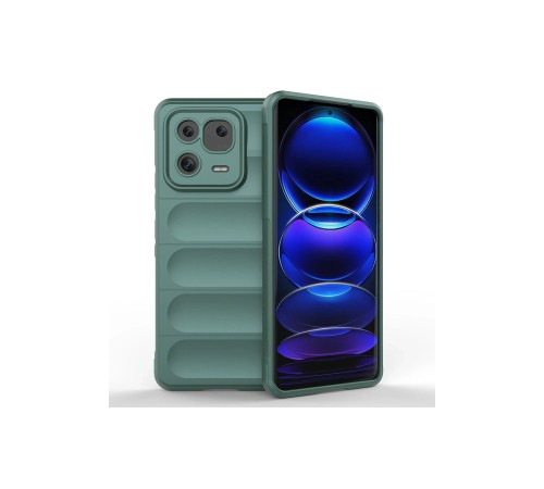 Xiaomi Mi 13 Pro Kılıf Optimum Silikon - Koyu Yeşil Xiaomi Mi 13 Pro Kılıf Optimum Silikon - Koyu Yeşil