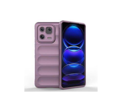 Xiaomi Mi 13 Pro Kılıf Optimum Silikon - Mor Xiaomi Mi 13 Pro Kılıf Optimum Silikon - Mor