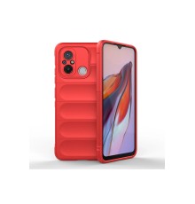 Xiaomi Redmi 12C Kılıf Optimum Silikon - Kırmızı