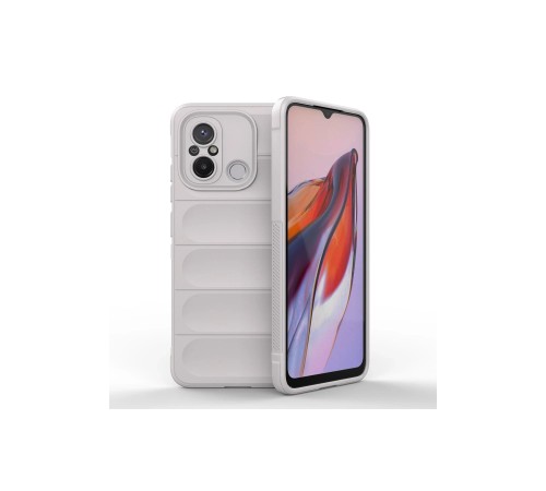 Xiaomi Redmi 12C Kılıf Optimum Silikon - Krem Xiaomi Redmi 12C Kılıf Optimum Silikon - Krem