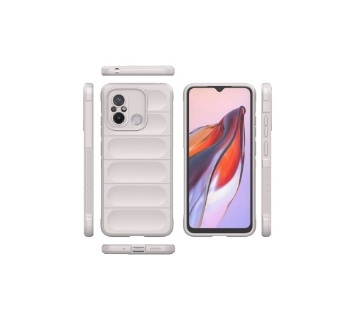 Xiaomi Redmi 12C Kılıf Optimum Silikon - Krem Xiaomi Redmi 12C Kılıf Optimum Silikon - Krem