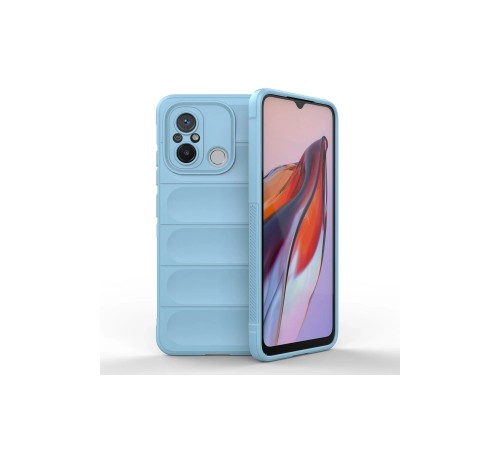 Xiaomi Redmi 12C Kılıf Optimum Silikon - Sky Blue Xiaomi Redmi 12C Kılıf Optimum Silikon - Sky Blue