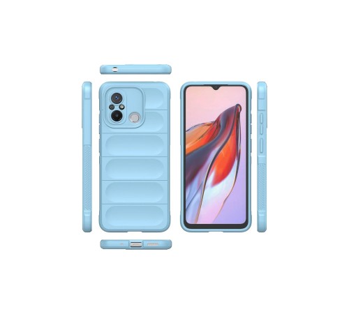 Xiaomi Redmi 12C Kılıf Optimum Silikon - Sky Blue Xiaomi Redmi 12C Kılıf Optimum Silikon - Sky Blue