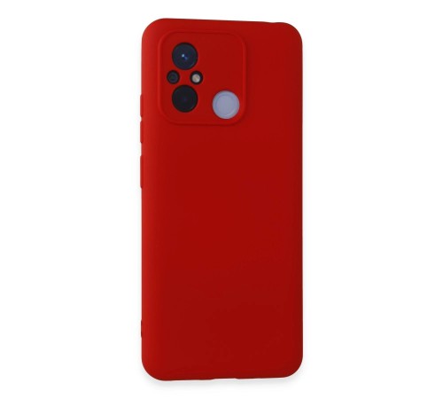 Xiaomi Redmi 12C Kılıf Nano içi Kadife Silikon - Kırmızı Xiaomi Redmi 12C Kılıf Nano içi Kadife Silikon - Kırmızı