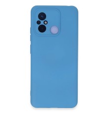 Xiaomi Redmi 12C Kılıf Nano içi Kadife Silikon - Mavi