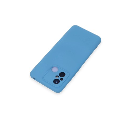 Xiaomi Redmi 12C Kılıf Nano içi Kadife Silikon - Mavi Xiaomi Redmi 12C Kılıf Nano içi Kadife Silikon - Mavi