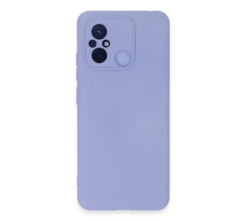 Xiaomi Redmi 12C Kılıf Nano içi Kadife Silikon - Lila Xiaomi Redmi 12C Kılıf Nano içi Kadife Silikon - Lila