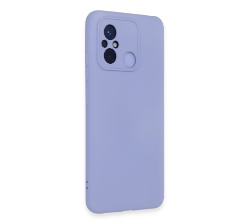 Xiaomi Redmi 12C Kılıf Nano içi Kadife Silikon - Lila Xiaomi Redmi 12C Kılıf Nano içi Kadife Silikon - Lila