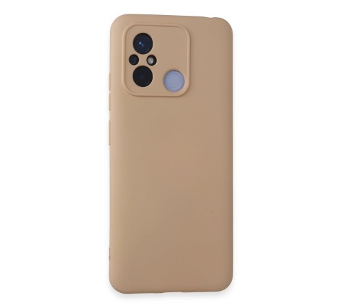 Xiaomi Redmi 12C Kılıf Nano içi Kadife Silikon - Pudra