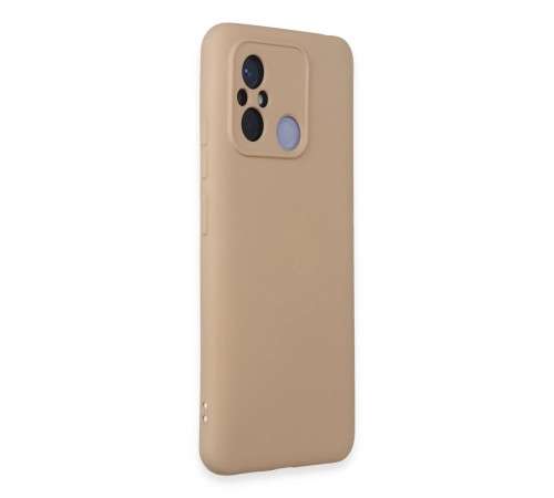 Xiaomi Redmi 12C Kılıf Nano içi Kadife Silikon - Pudra