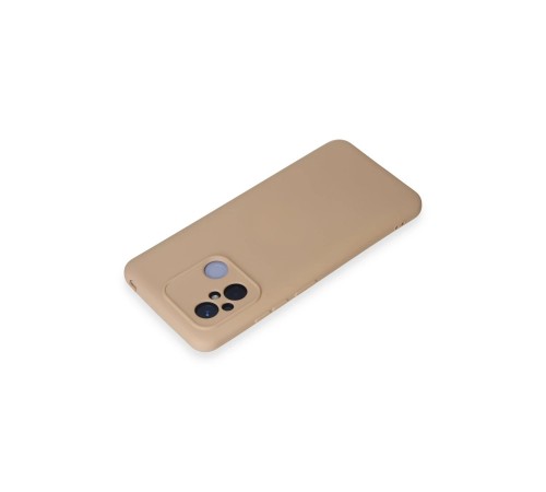 Xiaomi Redmi 12C Kılıf Nano içi Kadife Silikon - Pudra