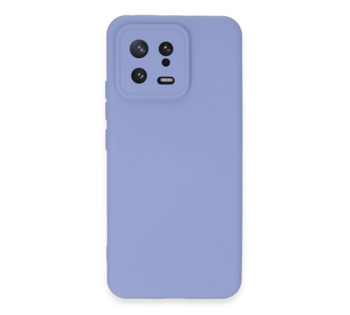 Xiaomi Mi 13 Kılıf Nano içi Kadife Silikon - Lila