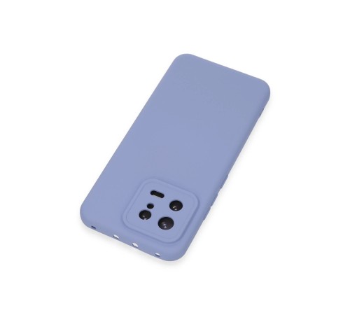 Xiaomi Mi 13 Kılıf Nano içi Kadife Silikon - Lila