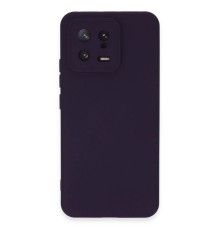 Xiaomi Mi 13 Kılıf Nano içi Kadife Silikon - Mor