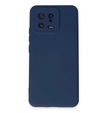 Xiaomi Mi 13 Kılıf Nano içi Kadife Silikon - Lacivert