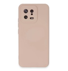 Xiaomi Mi 13 Kılıf Nano içi Kadife Silikon - Pudra
