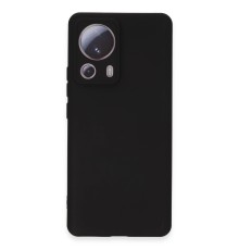 Xiaomi Mi 13 Lite Kılıf Nano içi Kadife Silikon - Siyah