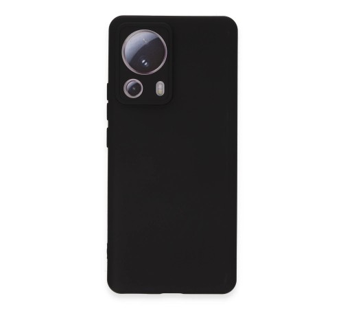 Xiaomi Mi 13 Lite Kılıf Nano içi Kadife Silikon - Siyah Xiaomi Mi 13 Lite Kılıf Nano içi Kadife Silikon - Siyah
