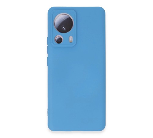 Xiaomi Mi 13 Lite Kılıf Nano içi Kadife Silikon - Mavi Xiaomi Mi 13 Lite Kılıf Nano içi Kadife Silikon - Mavi