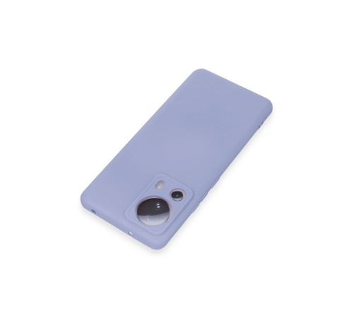 Xiaomi Mi 13 Lite Kılıf Nano içi Kadife Silikon - Lila Xiaomi Mi 13 Lite Kılıf Nano içi Kadife Silikon - Lila