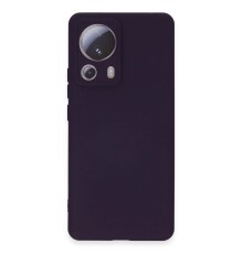 Xiaomi Mi 13 Lite Kılıf Nano içi Kadife Silikon - Mor