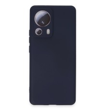 Xiaomi Mi 13 Lite Kılıf Nano içi Kadife Silikon - Lacivert